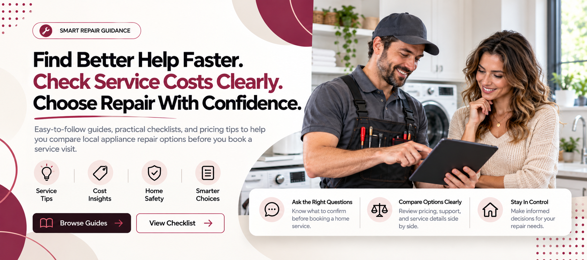 Guide Nexus - Smart Repair Guidance: Find Better Help Faster, Follow Repair Guides Clearly, Choose Repair With Confidence
